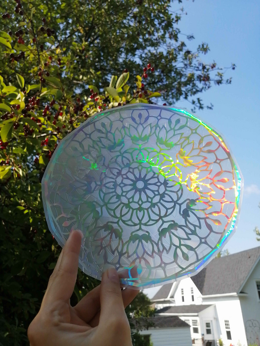 Collant suncatcher - Mandala Lotus