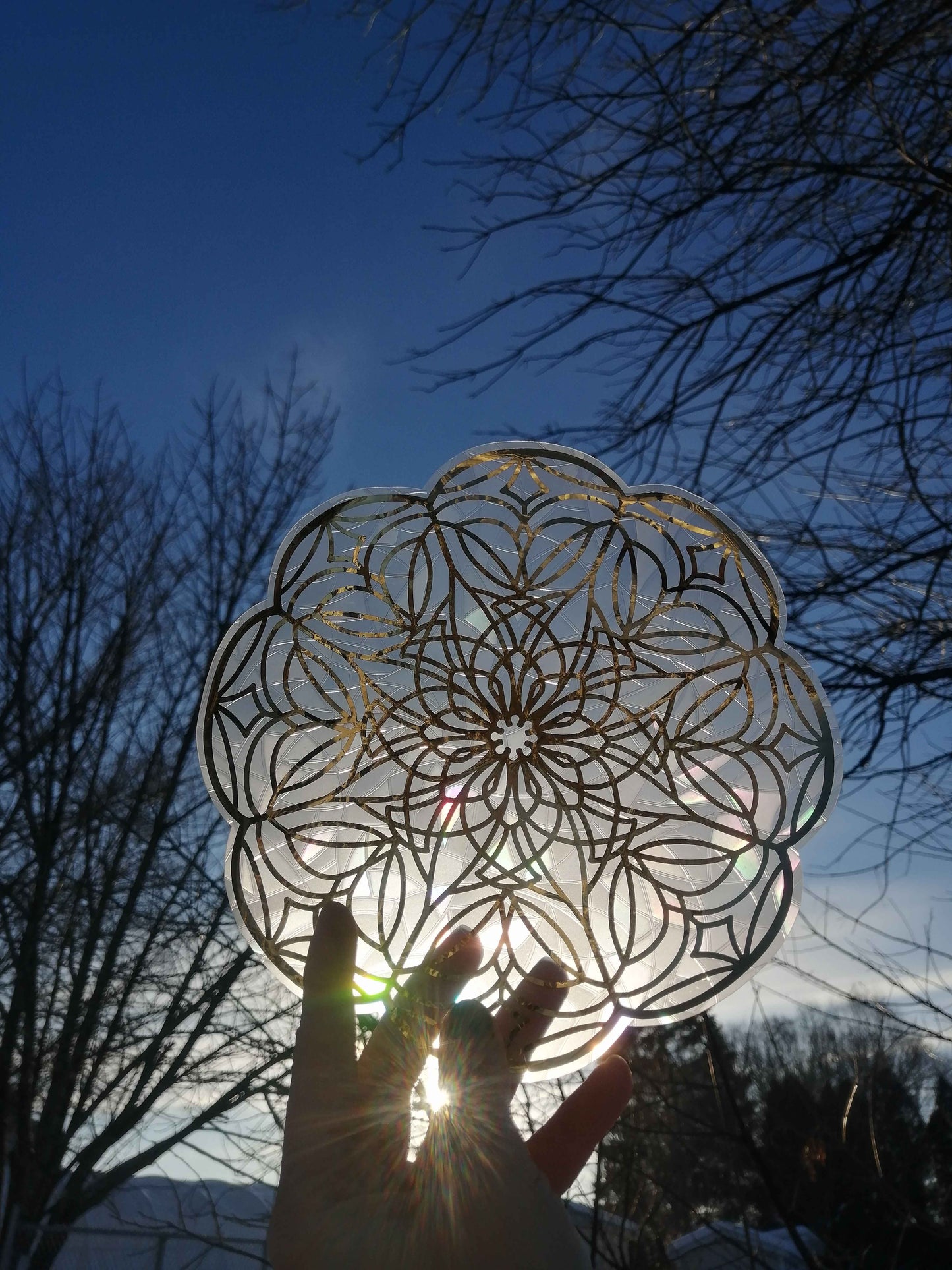 Collant suncatcher - Mandala Celtique