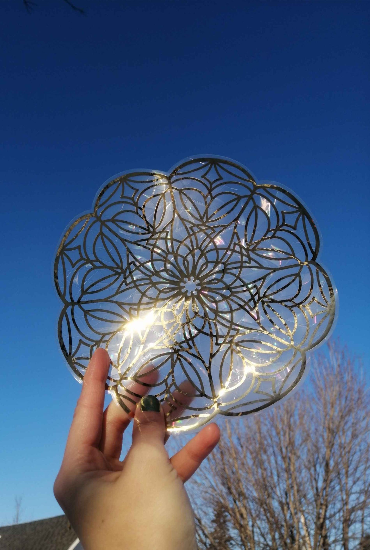 Collant suncatcher - Mandala Celtique