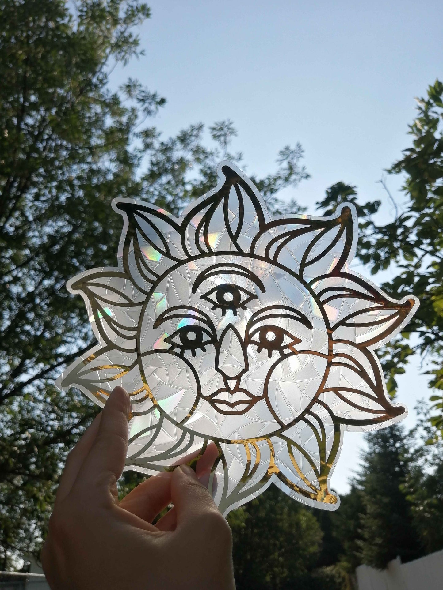 Sun - Suncatcher Sticker