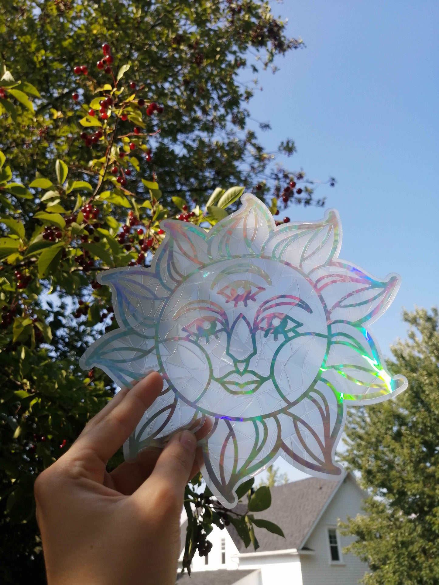 Sun - Suncatcher Sticker