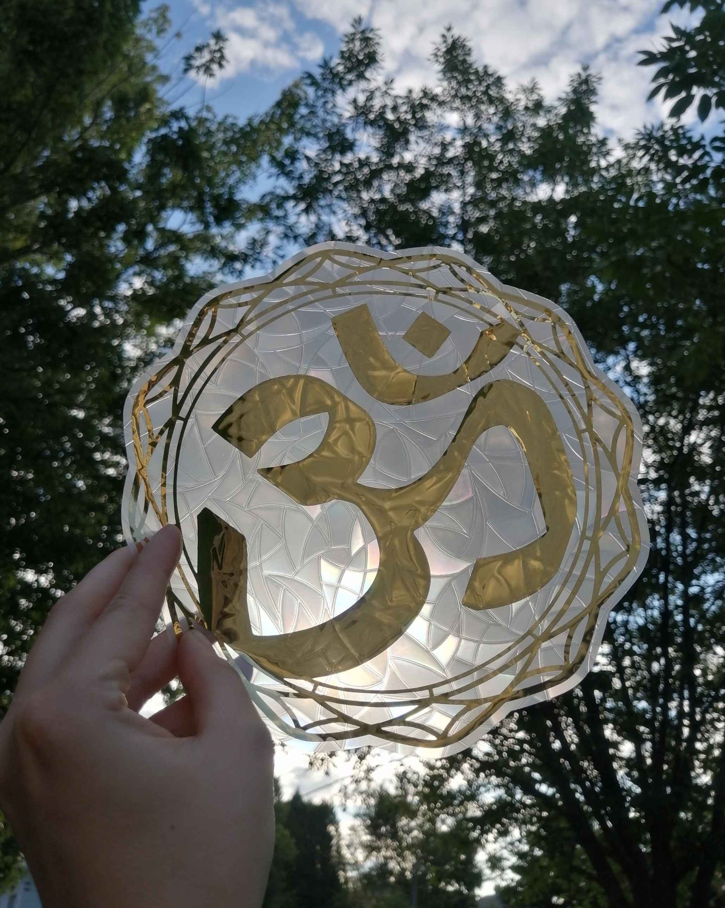 Ohm - Suncatcher Sticker 